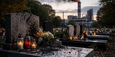 Pył na grobach w Ustce. Awaria czy większy problem