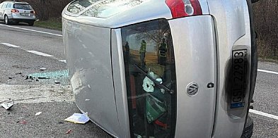 Zderzenie na DK6. Ruch odbywa się WAHADŁOWO!