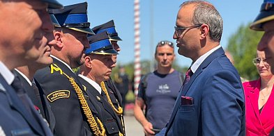 Strażacy w Słupsku. Wręczono awanse i odznaczenia