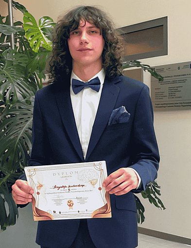 Drugi indeks przed maturą. Krzysztof Paczkowski z II LO laureatem „Brain Bee”