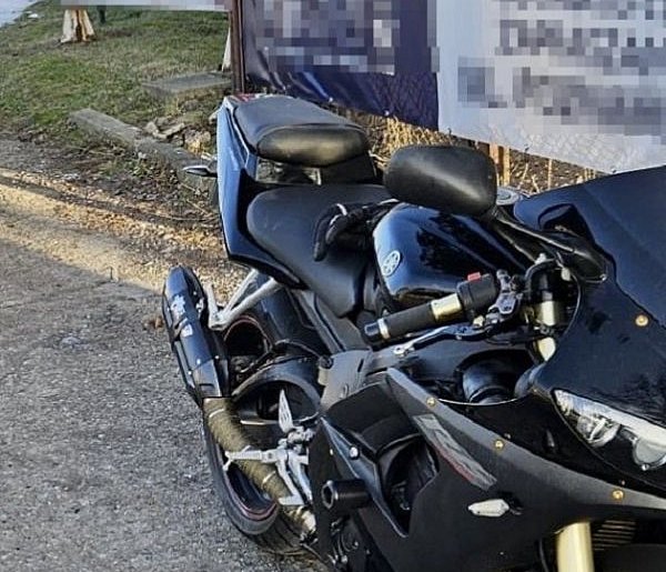 Chciał przyspieszyć wiosnę. 26-letni motocyklista jechał bez uprawnień!