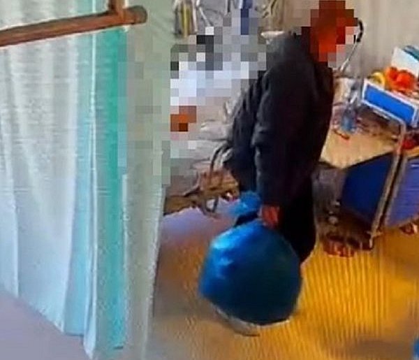 Przyszedł odwiedzić w szpitalu swoją żonę. Okradł inną pacjentkę!