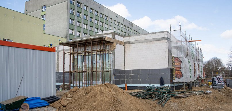 Nowy budynek dla rezonansu. Słupski szpital w rozbudowie! [VIDEO]