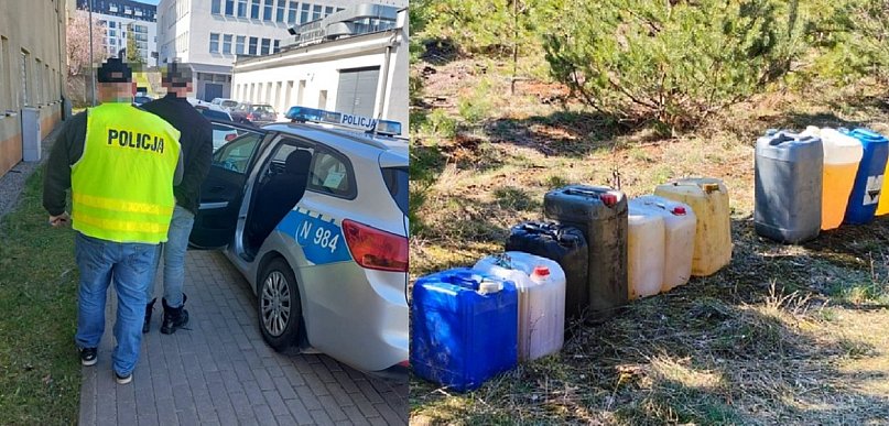 Kradł paliwo ze sprzętu budowlanego. Zatrzymał go policjant po służbie!