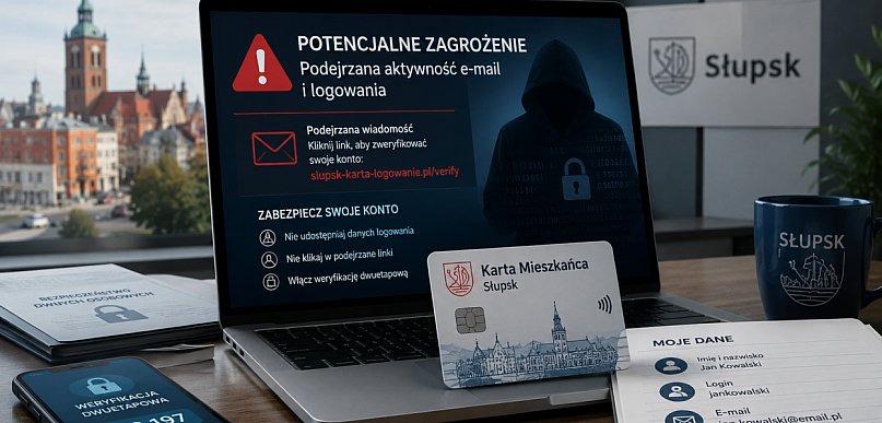 Cyberatak przy Karcie Mieszkańca. Słupsk uspokaja, ale prosi o czujność