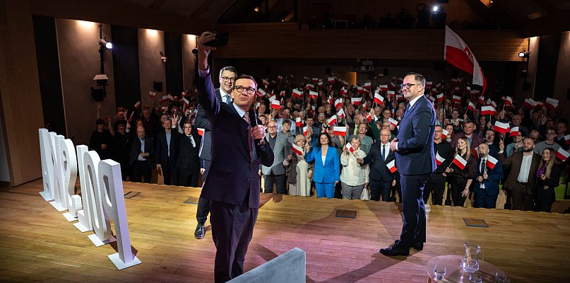 Mateusz Morawiecki w Słupsku. Polityczny STAND-UP (WIDEO)