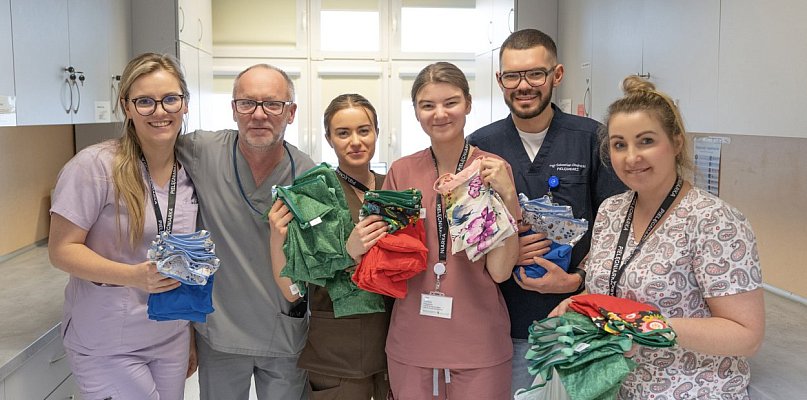 Słupsk: Ręcznie szyte wsparcie dla pacjentów onkologii i chirurgii