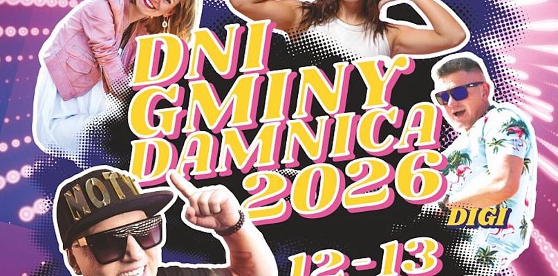 Dni Gminy Damnica 2026. Będą koncerty, festyn i jubileusz strażaków