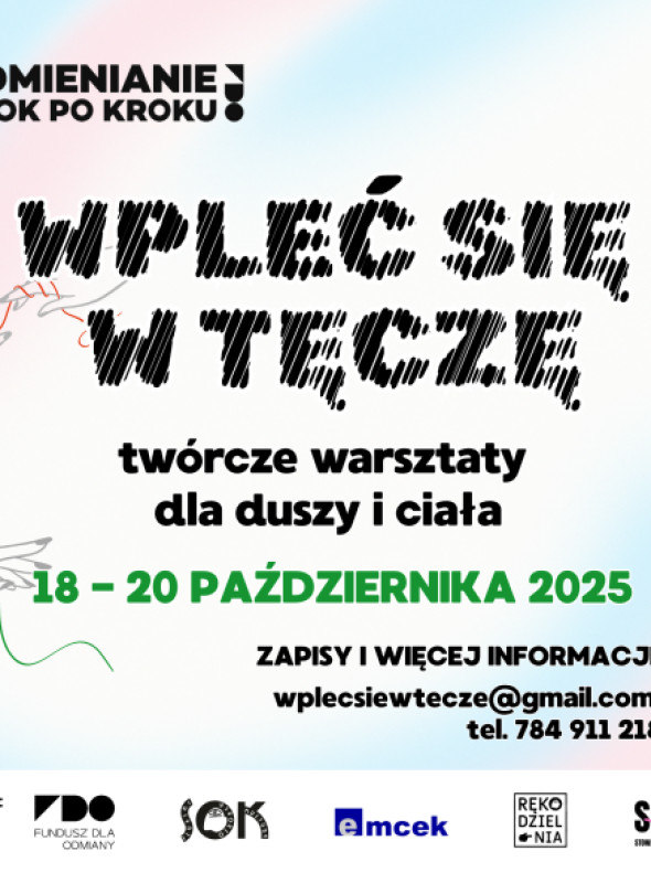 Warsztaty rękodzielnicze WPLEĆ SIĘ W TĘCZĘ