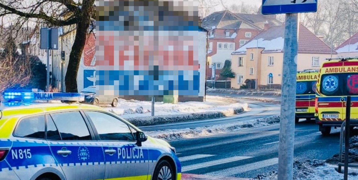 Potrącenie pieszego w Słupsku. 87-latek TRAFIŁ DO SZPITALA!