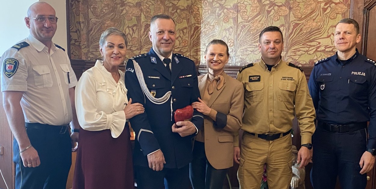 Szeryf żegna się ze służbą. Komendant Jakubowski odchodzi na emeryturę