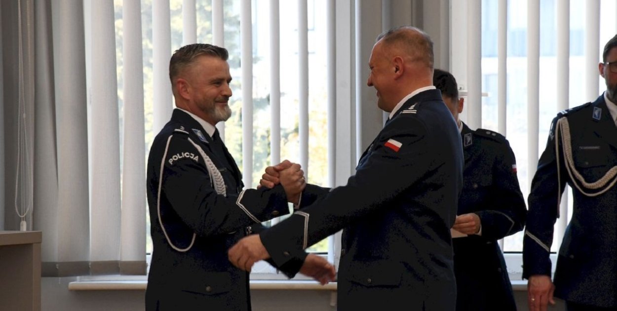 Nowy komendant w Słupsku. Mł. insp. Leszek Głuchowski przejmuje obowiązki!