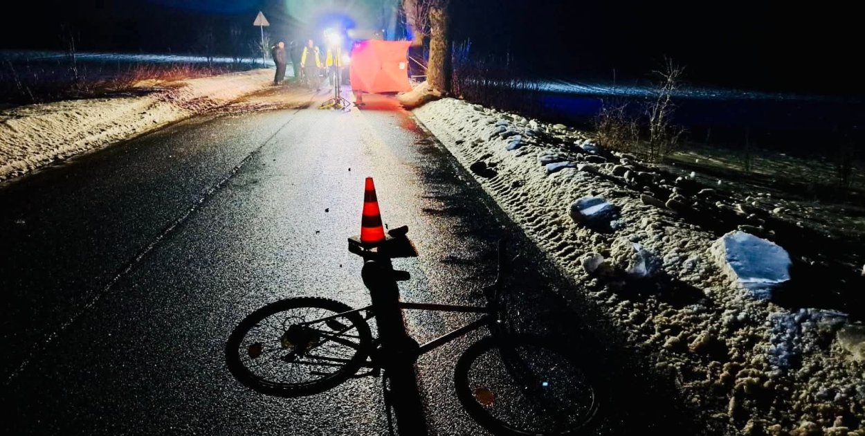 Śmiertelny wypadek pod Borzęcinem. 59-latek zginął na miejscu