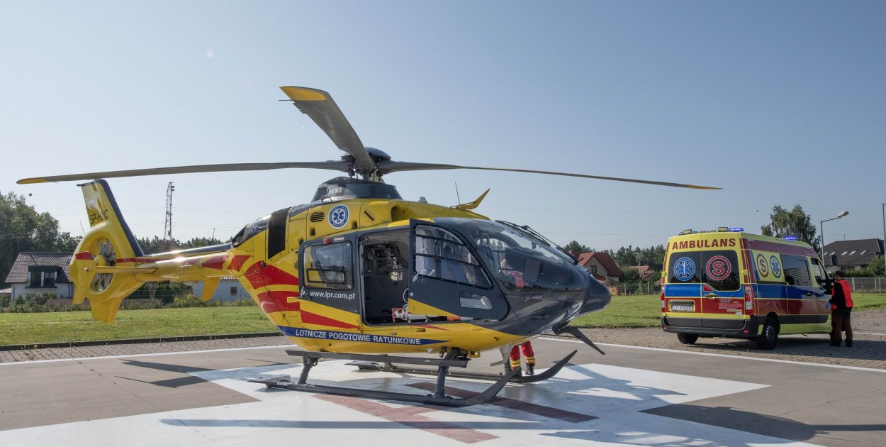 69 lotów w rok. Szpital w Słupsku rozbudowuje lądowisko dla LPR