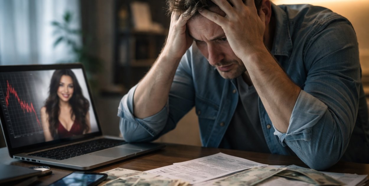 Zakochał się w wirtualnej Azjatce i zbankrutował. Stracił 250 tys. zł!