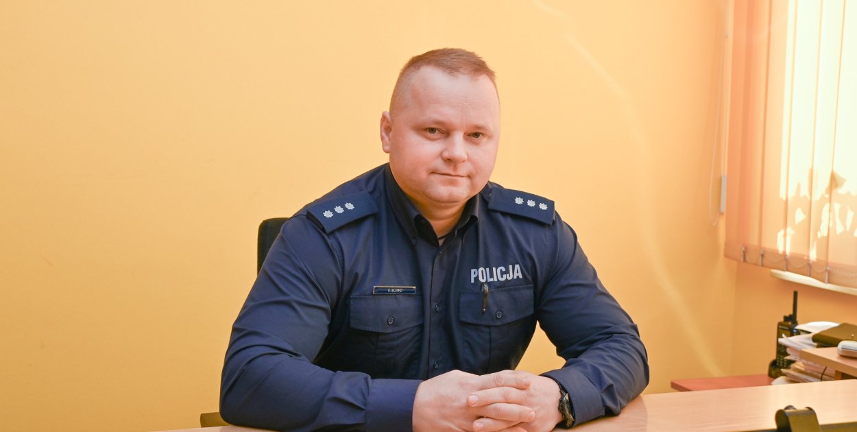 Nowy komendant w Kępicach. Wraca z doświadczeniem i planem działania