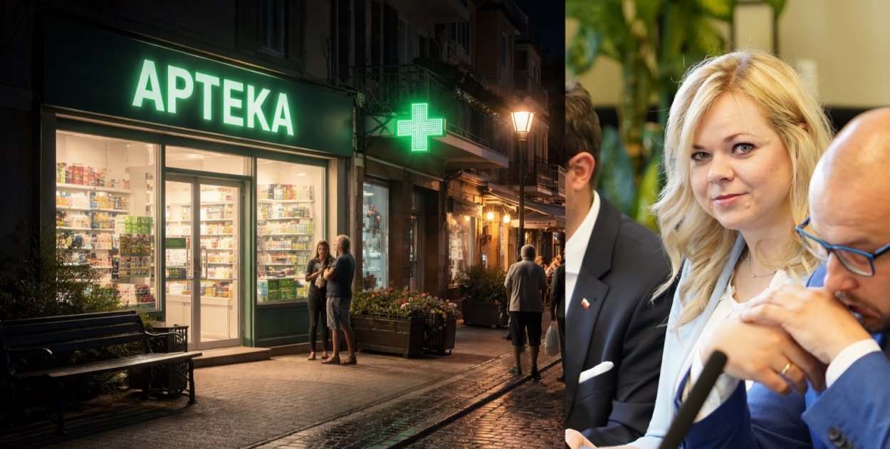 Ustka bez apteki po 21:00. Radna alarmuje: "TO REALNE ZAGROŻENIE"