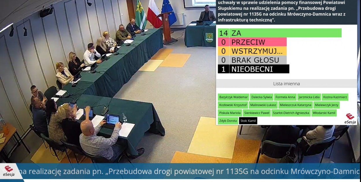 Jest decyzja radnych! Gmina dołoży do przebudowy drogi Damnica-Mrówczyno
