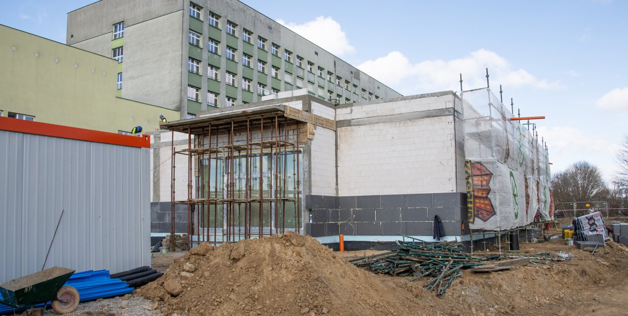 Nowy budynek dla rezonansu. Słupski szpital w rozbudowie! [VIDEO]