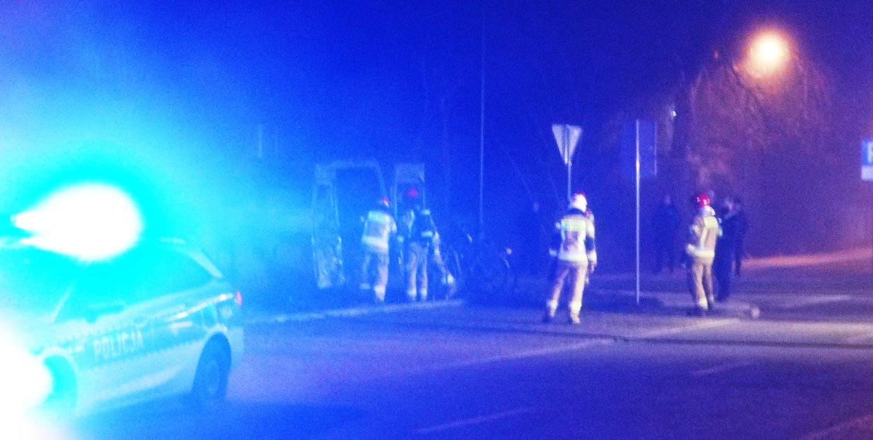 Śledztwo ws. pożaru w Ustce. Poszkodowany 67-latek trafił do Gryfic